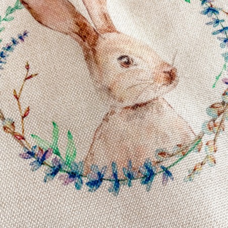 Sac Toile Pâques - pour chasse aux oeufs