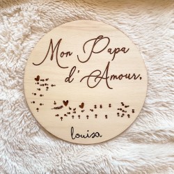 Affiche à relier - Je t'aime Papa 2