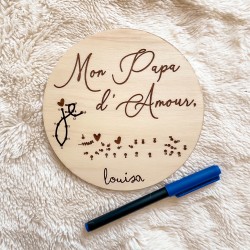 Affiche à relier - Je t'aime Papa