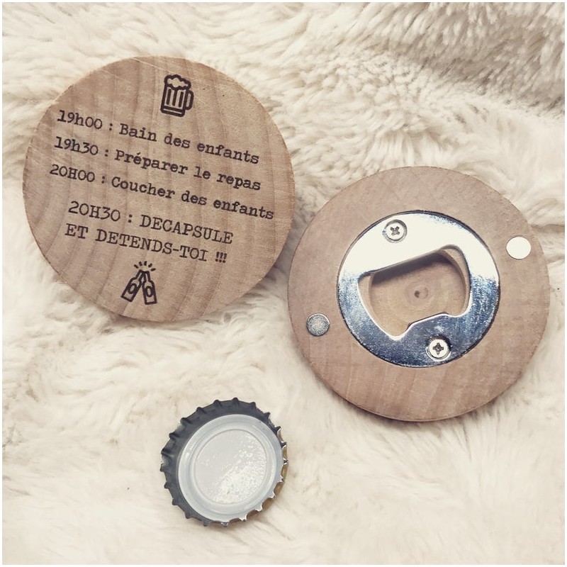 Décapsuleur Aimanté