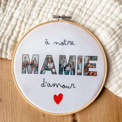 Cadre Tambour - Mamie