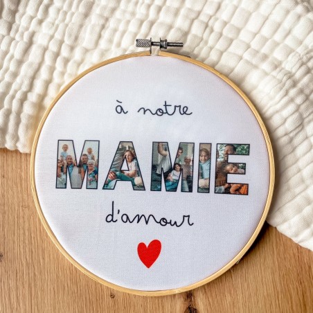 Cadre Tambour - Mamie