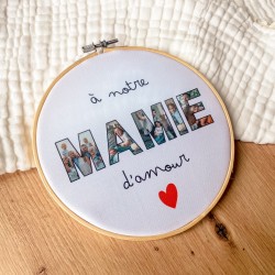 Cadre Tambour - Mamie 2
