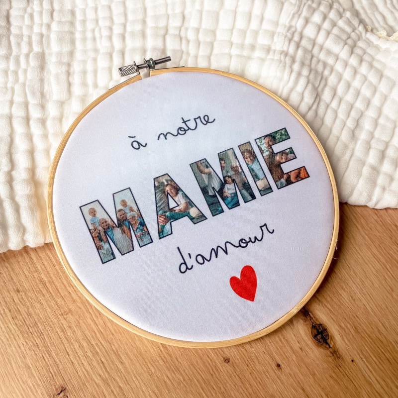 Cadre Tambour - Mamie