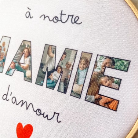 Cadre Tambour - Mamie