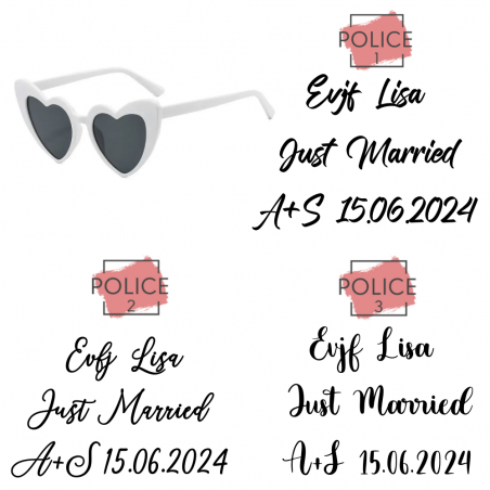 Lunettes de Soleil personnalisées