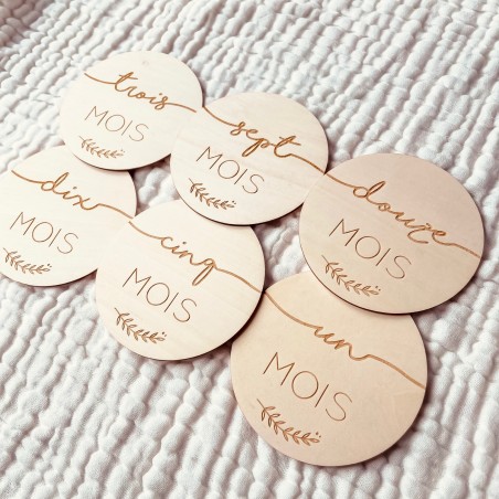 Cartes étapes en Bois - 1ère année - Ligne