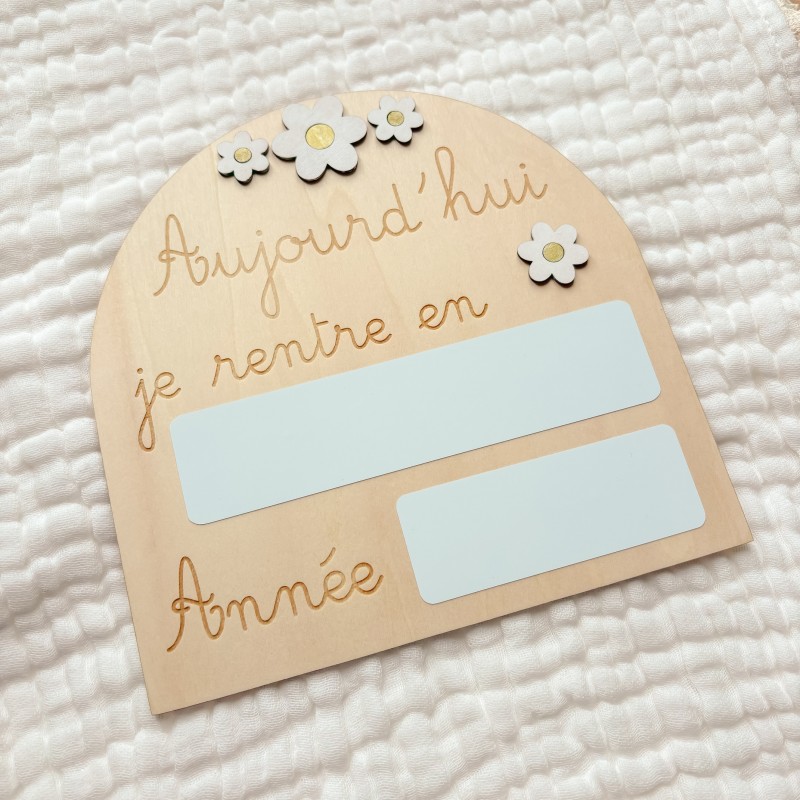 Pancarte de Rentrée Scolaire