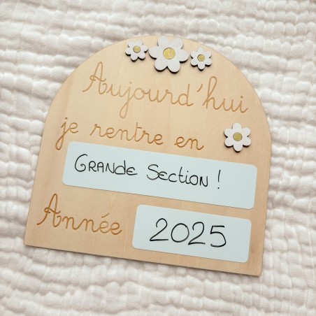 Pancarte de Rentrée Scolaire