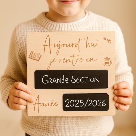 Pancarte de Rentrée Scolaire