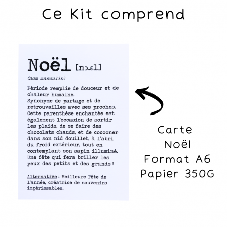 NOËL - Kit Haricot Magique