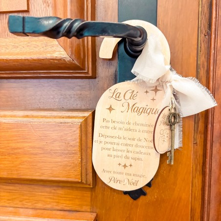 Clé Magique du Père Noël – Tradition féérique de Noël 🎄