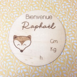 Carte en Bois à compléter