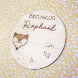 Carte en Bois à compléter 2