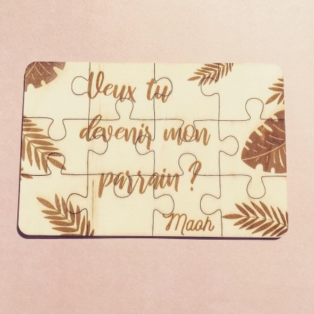 Puzzle - Demande Parrain ou Marraine