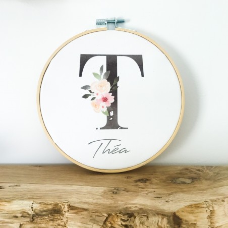 Cadre Tambour - Initiale