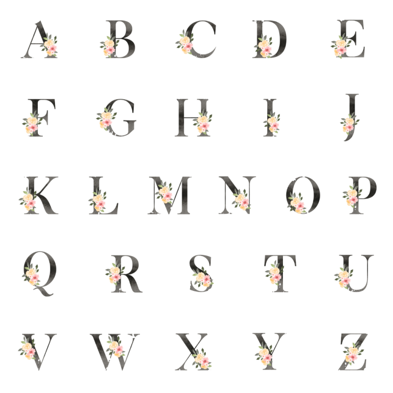 Cadre Tambour - Initiale