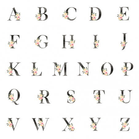 Cadre Tambour - Initiale